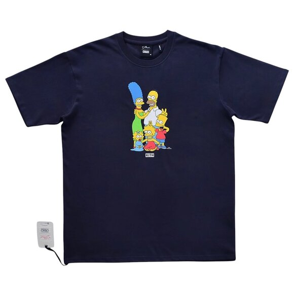 Kith Other - Kith x The Simpsons Portrait T-shirt Navy